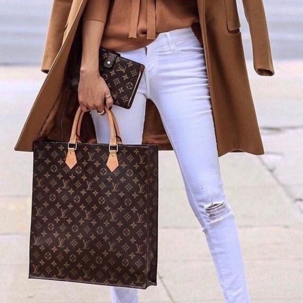 🌺 AUTH Louis Vuitton Monogram Sac Plat 🌺 VINTAGE BEAUTY